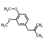 CAS#: 155583-45-2, 1,2-Dimethoxy-4-(2-Methyl-2-Propen-1-Yl)Benzene