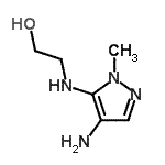 CAS#: 155601-24-4, 2-[(4-Amino-1-Methyl-1H-Pyrazol-5-Yl)Amino]Ethanol