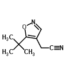 CAS 登录号：155602-45-2， [5-(2-甲基-2-丙基)-1,2-恶唑-4-基]乙腈