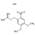 CAS#: 155614-05-4, 4,5-Dimethoxy-2-Nitrobenzyl Carbamimidothioate Hydrobromide (1:1)
