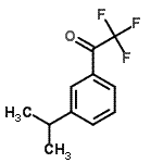 CAS 登录号：155628-02-7， 2,2,2-三氟-1-(3-异丙基苯基)乙酮
