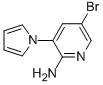 CAS 登录号：155630-03-8， 5-溴-3-(1H-吡咯-1-基)-2-吡啶胺