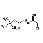 CAS 登录号：155764-79-7， 2-甲基-2-丙基2-(2-氯亚氨代乙酰)肼羧酸酯