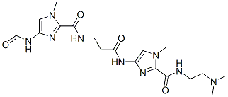 CAS 登录号：155788-21-9， N-(2-二甲基氨基乙基)-4-[3-[(4-甲酰氨基-1-甲基咪唑-2-羰基)氨基]丙酰氨基]-1-甲基咪唑-2-甲酰胺