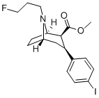 CAS 登录号：155797-99-2， (1R,2S,3S)-8-(3-氟丙基)-3-(4-碘苯基)-8-氮杂双环[3.2.1]辛烷-2-羧酸甲酯