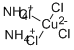 CAS 登录号：15610-76-1， 铵氯铜酸盐(II)纯
