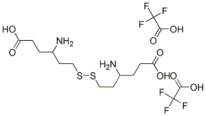 CAS 登录号：156143-51-0， (4S)-4-氨基-6-[(3S)-3-氨基-6-羟基-6-氧代己基]二硫基己酸;2,2,2-三氟乙酸
