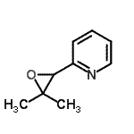 CAS 登录号：156215-83-7， 2-(3,3-二甲基-2-环氧乙烷基)吡啶