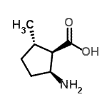 CAS#: 156406-14-3, (1R,2S,5S)-2-Amino-5-Methylcyclopentanecarboxylic Acid