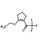 CAS#: 156519-25-4, 1-(2-Ethoxy-1-Cyclopenten-1-Yl)-2,2,2-Trifluoroethanone
