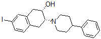 CAS 登录号：156558-61-1， (2S,3R)-7-碘-3-(4-苯基哌啶-1-基)-1,2,3,4-四氢萘-2-醇