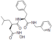 CAS#: 156680-39-6, (2R)-N'-Hydroxy-2-(2-Methylpropyl)-N-[(2S)-1-Oxo-3-Phenyl-1-(Pyridin-3-Ylmethylamino)Propan-2-Yl]Butanediamide