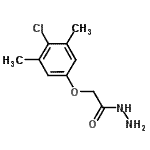 CAS 登录号：156867-62-8， 2-(4-氯-3,5-二甲基苯氧基)乙酰肼