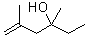 CAS 登录号：1569-46-6， 3,5-二甲基-5-己烯-3-醇