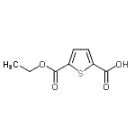 CAS#: 156910-49-5, 5-(Ethoxycarbonyl)-2-Thiophenecarboxylic Acid