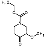 CAS 登录号：156970-96-6， 乙基3-甲氧基-4-氧代-1-哌啶羧酸酯