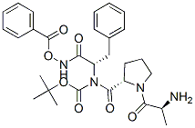 CAS 登录号：157135-53-0， [[(2S)-1-[[(2S)-1-[(2S)-2-[(2-甲基丙烷-2-基)氧基羰基氨基]丙酰]吡咯烷-2-羰基]氨基]-1-氧代-3-苯基丙烷-2-基]氨基]苯甲酸酯