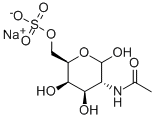 CAS 登录号：157296-99-6， [(2R,3R,4R,5R,6R)-5-乙酰氨基-3,4,6-三羟基四氢吡喃-2-基]甲基硫酸氢酯
