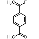 CAS#: 157437-39-3, 1-[4-(1-Fluorovinyl)Phenyl]Ethanone