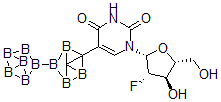 CAS 登录号：157444-53-6， 5-O-碳甲硼烷基-1-(2-脱氧-2-氟-beta-D-阿拉伯呋喃糖基)尿嘧啶