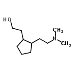 CAS 登录号：15745-82-1， 2-{2-[2-(二甲基氨基)乙基]环戊基}乙醇