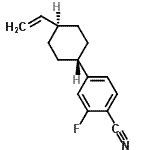 CAS#: 157453-50-4, 2-Fluoro-4-(4-Vinylcyclohexyl)Benzonitrile