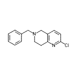 CAS#: 157561-90-5, 6-Benzyl-2-Chloro-5,6,7,8-Tetrahydro-1,6-Naphthyridine