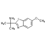 CAS#: 157763-18-3, 2-(6-Methoxy-1,3-Benzothiazol-2-Yl)-2-Propanamine