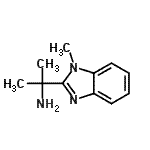 CAS#: 157763-26-3, 2-(1-Methyl-1H-Benzimidazol-2-Yl)-2-Propanamine