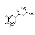 CAS 登录号：15782-81-7， 异丙基4,8-二氧代-2-金刚烷羧酸酯