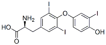 CAS 登录号：15785-49-6， O-(4-羟基-3-碘苯基)-3,5-二碘-L-酪氨酸,标记与(125I)碘