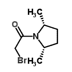 CAS 登录号：157905-03-8， 2-溴-1-[(2R,5S)-2,5-二甲基-1-吡咯烷基]乙酮