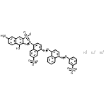 CAS#: 15792-47-9, Trisodium 7-Amino-4-Hydroxy-3-{[6-Sulfonato-4-({4-[(3-Sulfonatophenyl)Diazenyl]-1-Naphthyl}Diazenyl)-1-Naphthyl]Diazenyl}-2-Naphthalenesulfonate