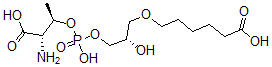 CAS 登录号：158059-97-3， 6-[(2S)-3-[[(2R,3S)-3-氨基-4-羟基-4-氧代丁烷-2-基]氧基-羟基磷酰]氧基-2-羟基丙氧基]己酸