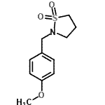 CAS#: 158089-76-0, 2-(4-Methoxybenzyl)-1,2-Thiazolidine 1,1-Dioxide