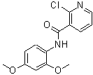 CAS 登录号：158094-17-8， 2-氯-N-(2,4-二甲氧基苯基)烟酰胺