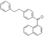 CAS 登录号：158098-50-1， 1-萘基[4-(2-苯基乙基)苯基]甲酮