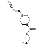 CAS#: 158154-49-5, Ethyl 4-[(E)-(Cyanomethylene)Amino]-1-Piperazinecarboxylate