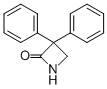CAS 登录号：15826-12-7， 3,3-二苯基-2-氮杂环丁酮
