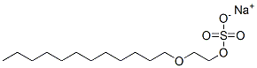 CAS 登录号：15826-16-1， 2-(十二烷氧基)乙基硫酸钠