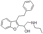 CAS#: 158358-22-6, 1-[3-(2-Phenylethyl)-1-Benzofuran-2-Yl]-2-Propylaminoethanol