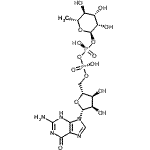 CAS#: 15839-74-4, [(2R,3S,4R,5R)-5-(2-Amino-6-Oxo-3,6-Dihydro-9H-Purin-9-Yl)-3,4-Dihydroxytetrahydro-2-Furanyl]Methyl (2R,3S,4S,5S,6R)-3,4,5-Trihydroxy-6-Methyltetrahydro-2H-Pyran-2-Yl Dihydrogen Diphosphate