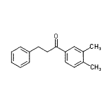 CAS 登录号：158511-72-9， 1-(3,4-二甲基苯基)-3-苯基-1-丙酮