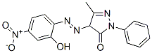 CAS 登录号：15866-36-1， 2,4-二氢-4-[(2-羟基-4-硝基苯基)偶氮]-5-甲基-2-苯基-3H-吡唑-3-酮