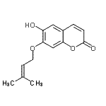 CAS#: 15870-91-4, 6-Hydroxy-7-[(3-Methyl-2-Buten-1-Yl)Oxy]-2H-Chromen-2-One