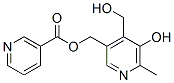 CAS#: 15871-78-0, [5-Hydroxy-4-(Hydroxymethyl)-6-Methyl-3-Pyridyl]Methyl Nicotinate