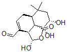 CAS#: 158761-02-5, [3S-(3.alpha,3a.alpha.,6a.alpha.,9.alpha.,10.alpha.,10aS*)]-3,3a,6,6a,7,8,9,10-octahydro-3,9,10-trihydroxy-7,7-dimethyl-1-oxo-1H-naptho[1,8-c]furan-4-carboxaldehyde