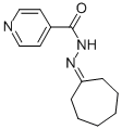 CAS 登录号：15885-62-8， N'-环庚亚基异烟酰肼