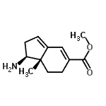 CAS#: 158860-86-7, Methyl (1S,7aS)-1-Amino-7A-Methyl-2,6,7,7A-Tetrahydro-1H-Indene-5-Carboxylate