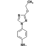CAS 登录号：158895-50-2， 4-(3-乙氧基-1H-1,2,4-三唑-1-基)苯胺